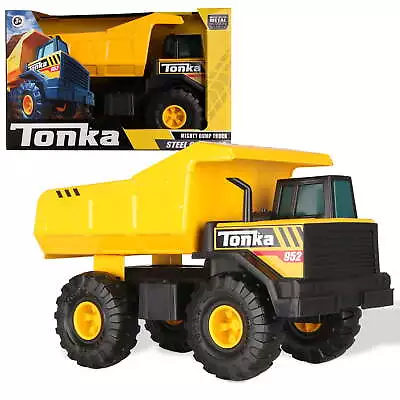 Tonka Steel Classics Mighty Dump Truck Toy Real Yellow • $33.97