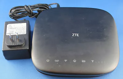 ZTE MF279T 150Mbps 4G LTE Wi-Fi Wireless Unlocked Router - Black • $39.95