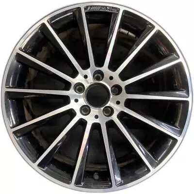 REAR Mercedes-benz C-class AMG OEM Wheel 19” Machined Black Factory Rim 85375B • $436.97