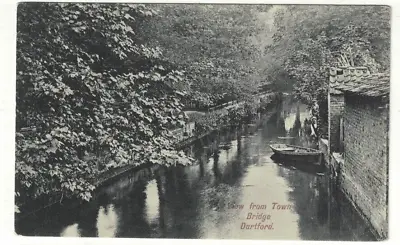 Vintage Postcard View From Town Bridge Dartford Kent • £2.50