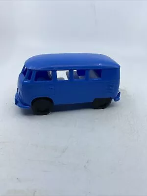 VINTAGE 1960'S GAY TOYS INC. BLUE PLASTIC VW SAMBA BUS GAY CAMPER Used • $25