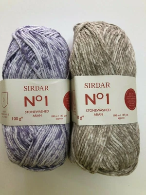 £2.50 • Buy Sirdar No1 Aran Stonewashed ~ 100g Balls Clearance Was £6.15 Now £3.50
