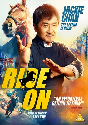 Ride On DVD (2023) Jackie Chan Yang (DIR) Cert PG ***NEW*** Fast And FREE P & P • £6.66