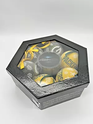 Green Bay Packers LED Ball Boxed Ornament Set Of 6 NFL  Team Sports America • $22.97