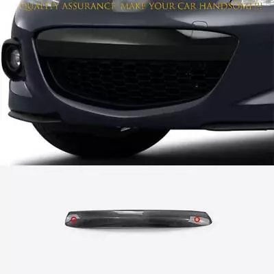 For Mazda MX-5 2009-2015 Dry Carbon Fiber Front Center Mesh Grille Grill Strip • $367.84