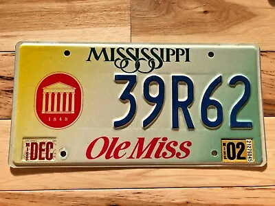 Mississippi Ole Miss License Plate • $19.99