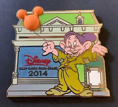 Disney’s Dopey From Snow White Visa Card Member Holder Pin  2014  • $15