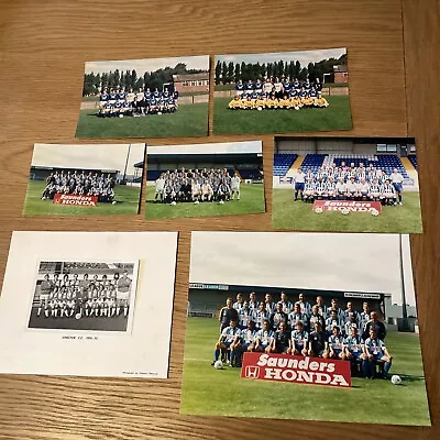£4.49 • Buy 7 CHESTER CITY FC TEAM PHOTOGRAPHS 1970’s TO 1990’s
