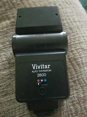 Vivitar 2800  Auto Thyristor Tested & Working Clean Battery Compartment • $15