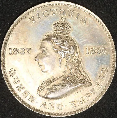 CANADA Quebec Montreal Queen Victoria 1837- 1897 Protestant School Board Silver • $47.20