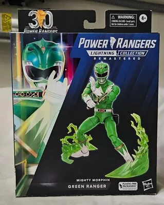 Power Rangers Lightning Collection Remastered Mighty Morphin Green Ranger Figure • $109.95