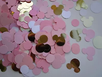 Minnie Mouse Confetti Mouse Ears Party Supply Decor 150 Pieces • $5.99