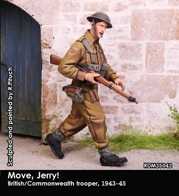 Rado Miniatures Rdm35042 World War Ii British /commonwealth Trooper 1943-45 • $24.50
