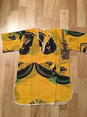 NWOT Girls' Yellow Egyptian Princess Dress Up Fancy Dress Costume 4 Yrs • £4.99