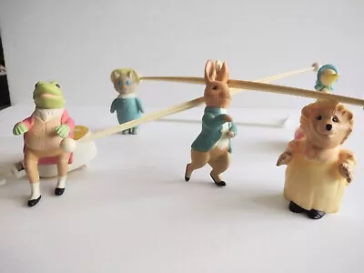 Vintage Beatrix Potter Crib Mobile 1970 Eden • $14