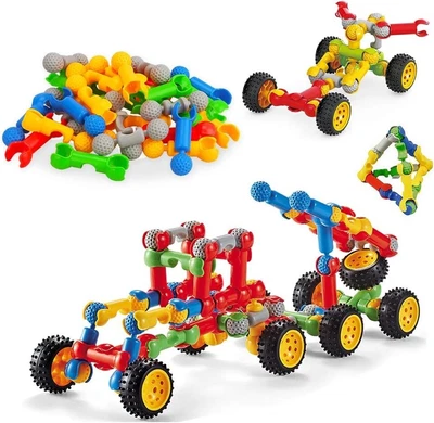 £18.99 • Buy STEM Building Toys For 3-6 Year Old Boys, Learning Toy Kit For 3 4 5 6 Kids Boy