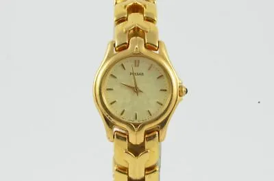 Pulsar Quartz Vintage Women's Watch 25MM Steel With Band Wrist Very Nice • $381.14