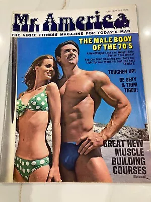 MR AMERICA Bodybuilding Muscle Magazine June 1970 Vol 11 #6 • $39.99