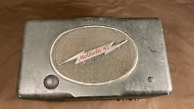 Motorola 45 Tube Car Radio 1930's Era  Super Rare! Galvin HAM Police Cruiser ? • $245