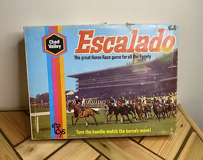 £29.99 • Buy Vintage Chad Valley Escalado Horse Racing Game- Lead Horses- Classic Game