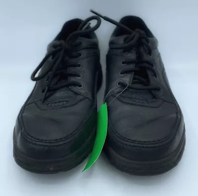 Rockport Oxford Lace Up Walking Black Leather Shoes Men’s Size 10 EUC • $29.99