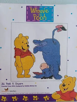 Brand New Winnie The Pooh 'pooh & Eeyore' Cross Stitch Kit. • £12.50