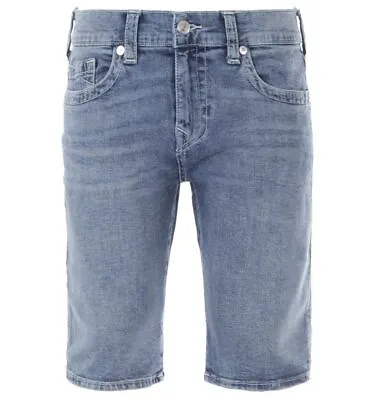 £48.99 • Buy Men's True Religion Rocco Denim Shorts In Blue