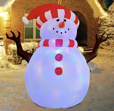 5 FT Christmas Inflatable Snowman Outdoor Yard Decorations Christmas Blow Up  • $46