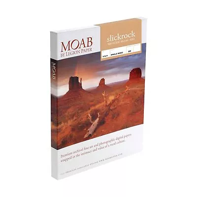 Moab Slickrock Metallic Pearl 260 Fine Art Ultra-Smooth And Slick Sandstone 8... • $56.99