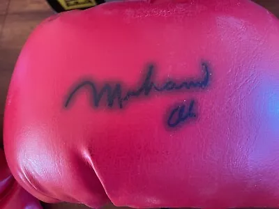 Muhammad Ali Signed Autographed Everlast Boxing Glove With Box And Second Glove • $800