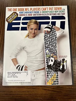 ESPN Magazine Jan 28 2008 Gretchen Bleiler - Halfpipe Hero! Winter XGames • $6.99