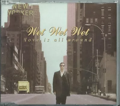 Wet Wet Wet - Love Is All Around 1994 Cd Four Weddings And A Funeral Marti Pello • $5.04