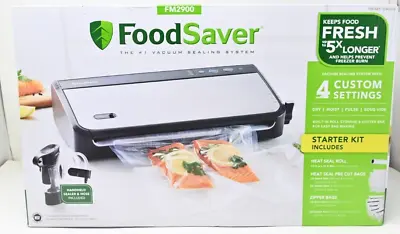 $68.99 • Buy FoodSaver FM2900 Vacuum Sealer Food Preservation System W/Handheld Sealer Attach