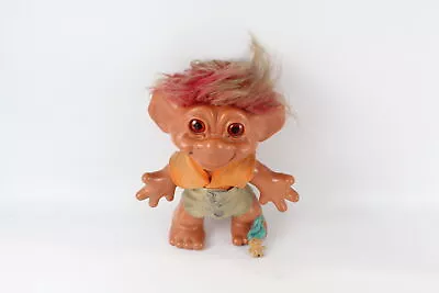 Dam Things Troll Dolls 1960s Large & Tiny W/ Original Clothing Vintage X 2 • £2.20