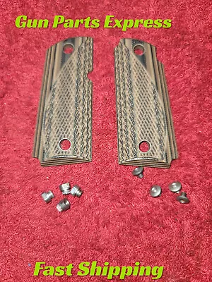 VZ Grips For Kimber Micro Carry .380 ACP & Grip Screws With Bushings   Fast Ship • $38.99