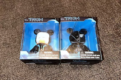 SAM FLYNN & RINZLER Disney Vinylmation 3  Park Set 1 Tron Legacy New In Box Lot • $19.99