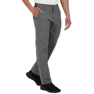 Gerry Men’s Venture Fleece Lined Stretch Pants W/Cargo Pocket Gray Size 34X30 • $32.95