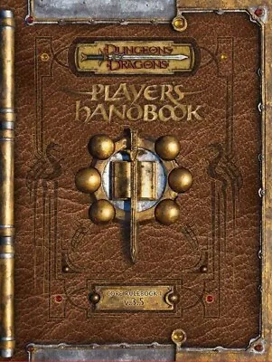 HARDCOVER Player's Handbook 3.5 Dungeons Dragons 3rd Edition • $65.95