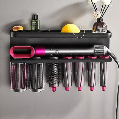 Storage Holder For Dyson Airwrap Curling Iron Wall Mounted Rack Bracket Stand • $42.97