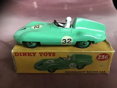 £58 • Buy Dinky 236 Connaught Racing Car. Model Near Mint .Genuine Original.