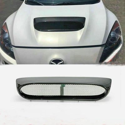 $178.78 • Buy Raised Carbon Fiber Hood Vent Scoop For 10-13 Mazda MazdaSpeed 3 MPS Hatchback