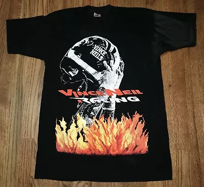 Vintage 1993 Vince Neil Racing Motley Crue Black Concert Tour Large Shirt 90s • $213.69