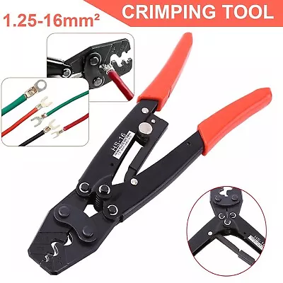 1.25-16mm² Wire Crimping Tool Terminal Anderson Plug Lug Crimper Cable Plier • $34.99