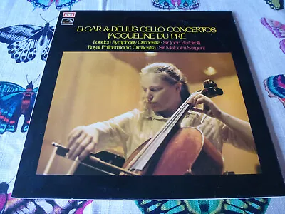 £8 • Buy Jacqueline Du Pre Elgar & Delius Cello Concertos His Master's Voice Stereo Vinyl