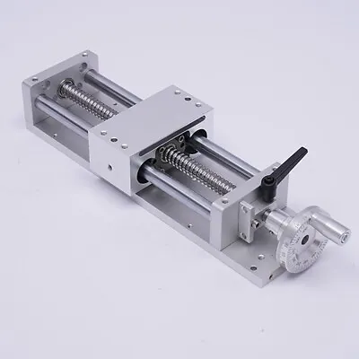 Manual Sliding Table X/Y/Z Axis Linear Rail Stage CNC SFU1605 L=200mm Strokes • $96.90