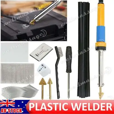Plastic Welder Welding Kit Soldering Iron For Car Bumper Kayak Surface Repair AU • $21.55