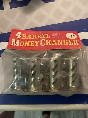 4 Barrel Vintage Money Changer In Original Package • $24.95