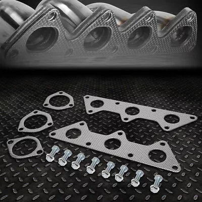 For 00-05 Mitsubishi Eclipse V6 Aluminum Exhaust Manifold Header Gasket W/bolts • $18.99