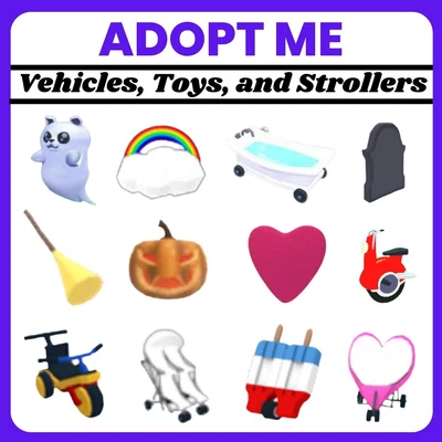 $3 • Buy Stroller, Vehicles, And Toys With Photo Purchase Virtual Item Cheap