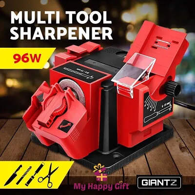 Giantz 96W Electric Multi Function Sharpener Tool Drill Bit Knife Scissor Chisel • $36.24